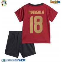 Maglie da calcio Belgio Orel Mangala #18 Prima Maglia Bambino Europei 2024 Manica Corta (+ Pantaloni corti)
